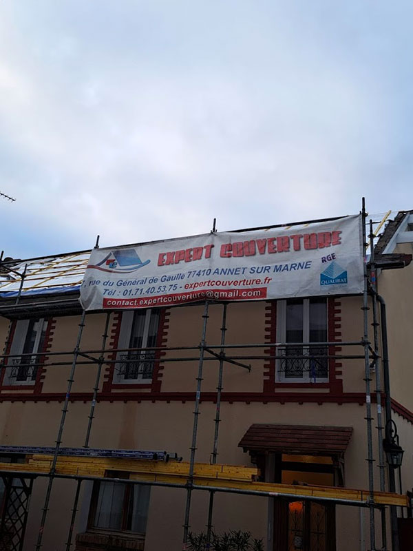 Rénovation de couverture à Annet-sur-Marne (77410) en Seine et Marne (77)